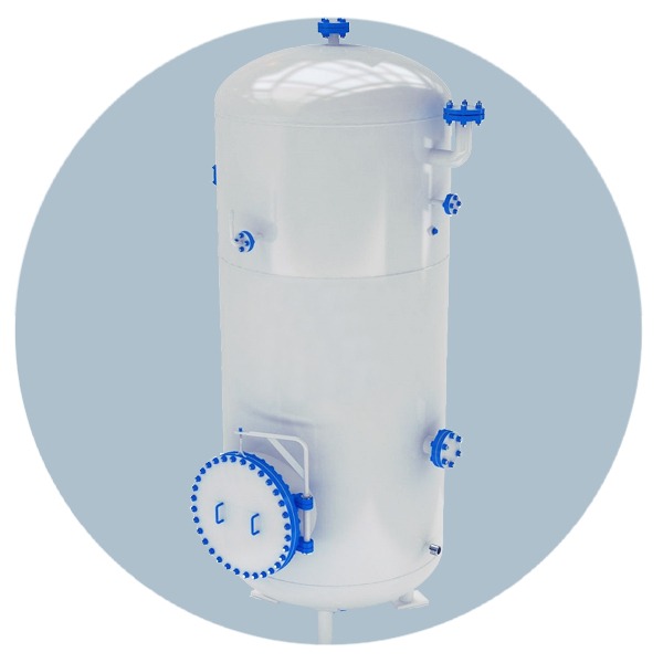 Воздухосборник-ресивер для хранения сжатого воздуха