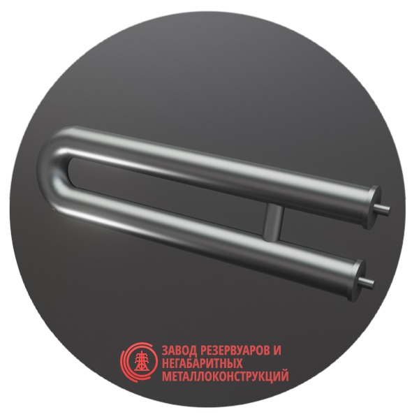 Регистры отопления двухрядные РЗП-2x219x5.0-5000 мм