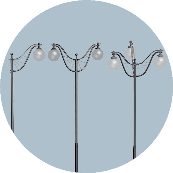 Декоративная опора освещения "Ангел" - 1 - 5,2