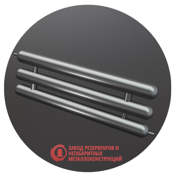 Регистры отопления трехрядные РСЭ-3x48x2.0-12000 мм