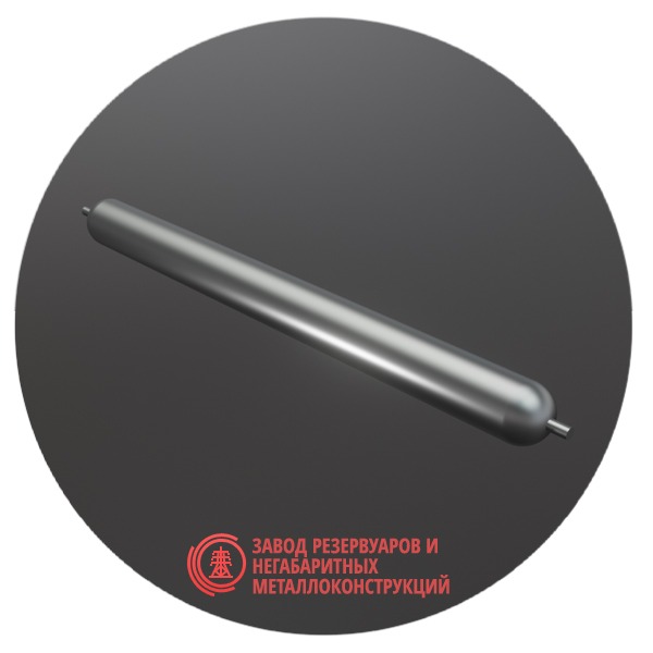 Регистры отопления однорядные РЭ-1x159x2.5-6000 мм