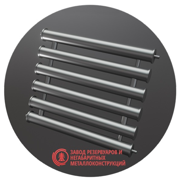 Регистры отопления шестирядные РСП-6x42x2.0-11000 мм